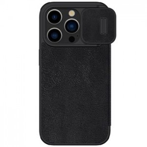 Nillkin iPhone 15 Pro Book Phone Case Slim CamShield Pro Black
