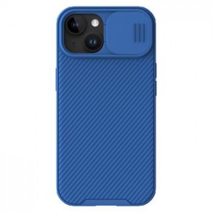 Nillkin iPhone 15 Plus Hülle Case CamShield PRO MagSafe Blau