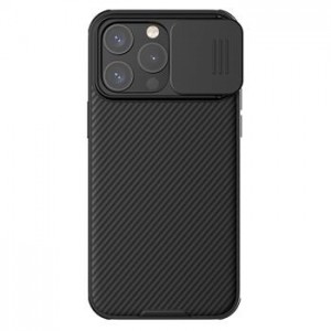 Nillkin iPhone 15 Pro Max Hülle Case CamShield PRO MagSafe Schwarz