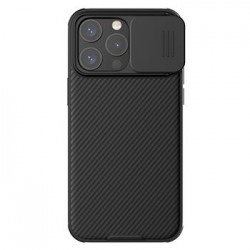 Nillkin iPhone 15 Pro Case CamShield Camera Protection Black