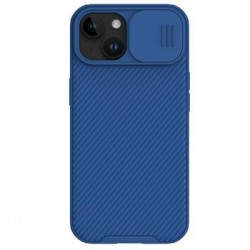 Nillkin iPhone 15 Plus Hülle Case CamShield Kameraschutz Blau