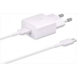 Original Samsung 25W Power Adapter Charger + USB-C Cable White EP-T2510XWE