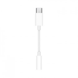 Original Apple iPhone USB-C / 3.5mm adapter white MU7E2ZM/A