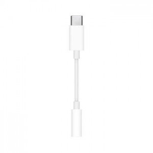 Original Apple iPhone USB-C / 3.5mm adapter white MU7E2ZM/A