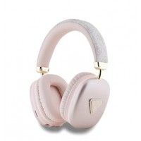 Guess Kopfhörer Bluetooth 5.3 Kabellos On-Ear Triangle Logo Pink