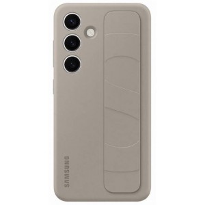 Original Samsung S24 Case Stand Grip Taupe EF-GS921CUE