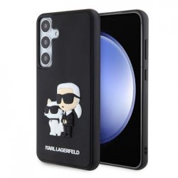 Karl Lagerfeld Samsung S24+ Plus Case Karl Choupette 3D Silicone Black