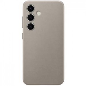 Original Samsung S24 Hülle Case Eco Leather Taupe GP-FPS921HCAAW