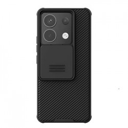 Nillkin Xiaomi Redmi Note 13 Pro 5G / Poco X6 5G Hülle Case CamShield Kameraschutz Schwarz