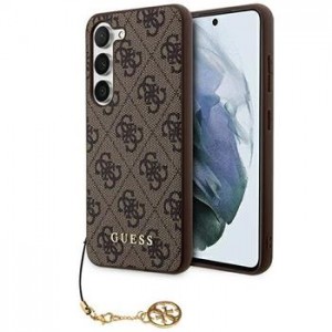 Guess Samsung Galaxy A55 Case Cover Charms 4G Brown