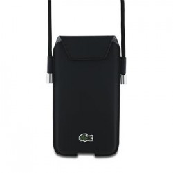 Lacoste Telefon Tasche Iconic Petit Pique XL Schwaz