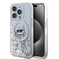 Karl Lagerfeld iPhone 15 Pro Max Hülle MagSafe Case Choupette Transparent