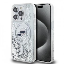 Karl Lagerfeld iPhone 13 Pro Hülle MagSafe Case K + C Transparent