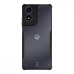 Tactical Motorola G04 Case Quantum Stealth Clear Black