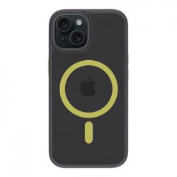 Tactical iPhone 15 Case MagSafe Hyperstealth 2.0 Black / Yellow