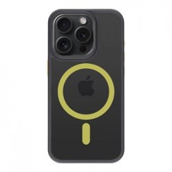 Tactical iPhone 15 Pro Case MagSafe Hyperstealth 2.0 Black / Yellow