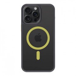 Tactical iPhone 15 Pro Max Case MagSafe Hyperstealth 2.0 Black / Yellow