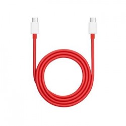 Original OnePlus SUPERVOOC Data / Charging Cable USB-C / USB-C 12A 1m Red