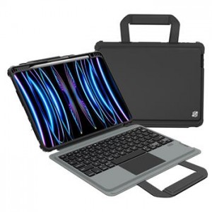 Nillkin iPad 11 2024 / 2025 GO Tablet Tasche Tastatur Book Case Backlit