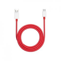 Original OnePlus SUPERVOOC Datenkabel USB-A / USB-C 10A 1m Rot