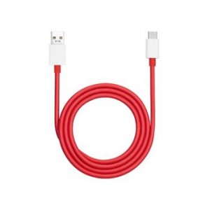 Original OnePlus SUPERVOOC Data Cable USB-A / USB-C 10A 1m Red