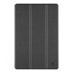 Tactical iPad Air 13 2024 / Pro 12.9 2021 Tasche Book Case Tri Fold Schwarz