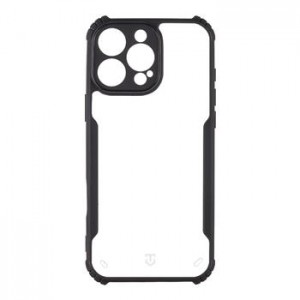 Tactical iPhone 16 Pro Max Hülle Case Quantum Stealth Clear Schwarz