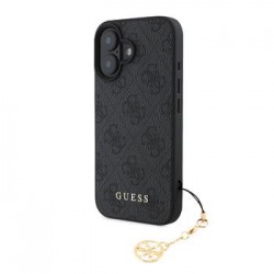 Guess iPhone 16 Plus Case 4G Charm Gray