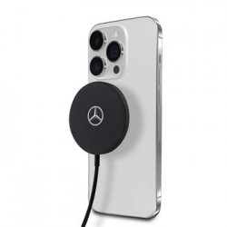 Mercedes 15W Magsafe Ladegerät Induktion Schwarz