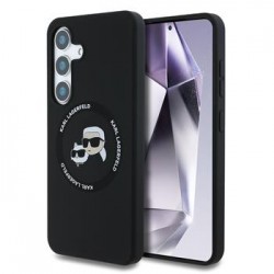 Karl Lagerfeld Samsung S25+ Plus Hülle Case MagSafe Karl Choupette Schwarz