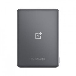 Original OnePlus Slim Magnetic Powerbank 5000 mAh Silbergrau