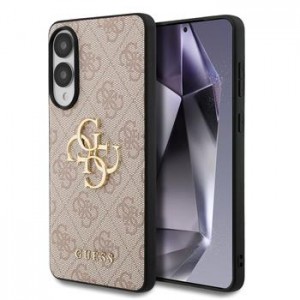 Guess Samsung S25 Edge Case 4G Metal Logo Pink