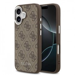 Guess iPhone 17 Hülle Case Cover 4G MagSafe Braun