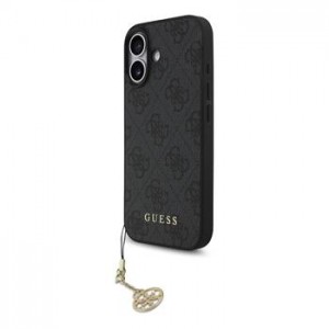Guess iPhone 17 Hülle Case MagSafe 4G Charm Grau