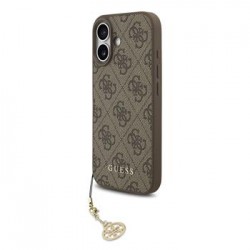 Guess iPhone 17 Hülle Case MagSafe 4G Charm Braun