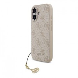 Guess iPhone 17 Hülle Case MagSafe 4G Charm Rosa