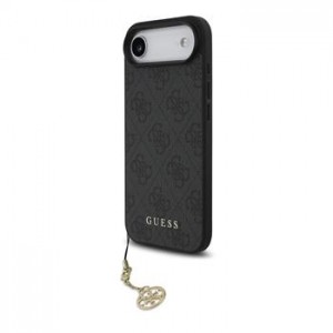 Guess iPhone 17 Air Hülle Case MagSafe 4G Charm Grau