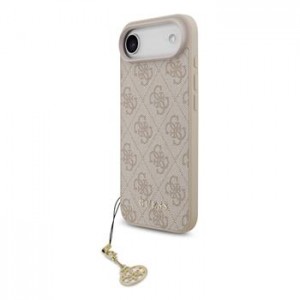Guess iPhone 17 Air Hülle Case MagSafe 4G Charm Rosa