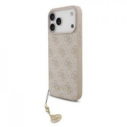 Guess iPhone 17 Pro Max Hülle Case MagSafe 4G Charm Rosa