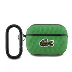 Lacoste AirPods Pro 2 Case Cover Petit Pique Croc Logo Patch Green