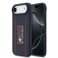 Red Bull iPhone 17 Air Hülle Silikon Vertical Logo MagSafe Navy Blau