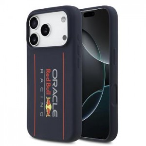 Red Bull iPhone 17 Pro Max Hülle Silikon Vertical Logo MagSafe Navy Blau