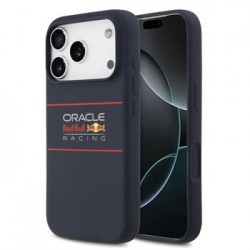 Red Bull iPhone 17 Pro Max Hülle Silikon Horizontal Logo MagSafe Navy Blau