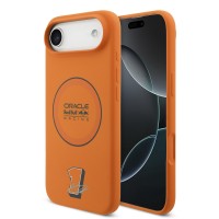 Red Bull iPhone 17 Air Silikon Hülle Blue Ring MagSafe Orange