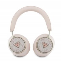 Guess Bluetooth Kopfhörer 4G Triangle Logo ENC Kabellose Rosa