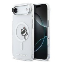Karl Lagerfeld iPhone 17 Air Hülle Case Choupette Peekaboo MagSafe Transparent