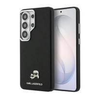 Karl Lagerfeld Samsung S26 Ultra Hülle Case Grained K&CH Heads Magnetic Schwarz