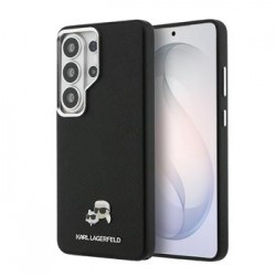 Karl Lagerfeld Samsung S26 Ultra Hülle Case Grained K&CH Heads Magnetic Schwarz