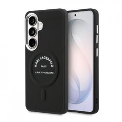 Karl Lagerfeld Samsung S26+ Plus Hülle Case RSG Logo Magnetic Schwarz