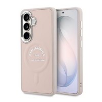 Karl Lagerfeld Samsung S26 Hülle Case RSG Logo Magnetic Rosa